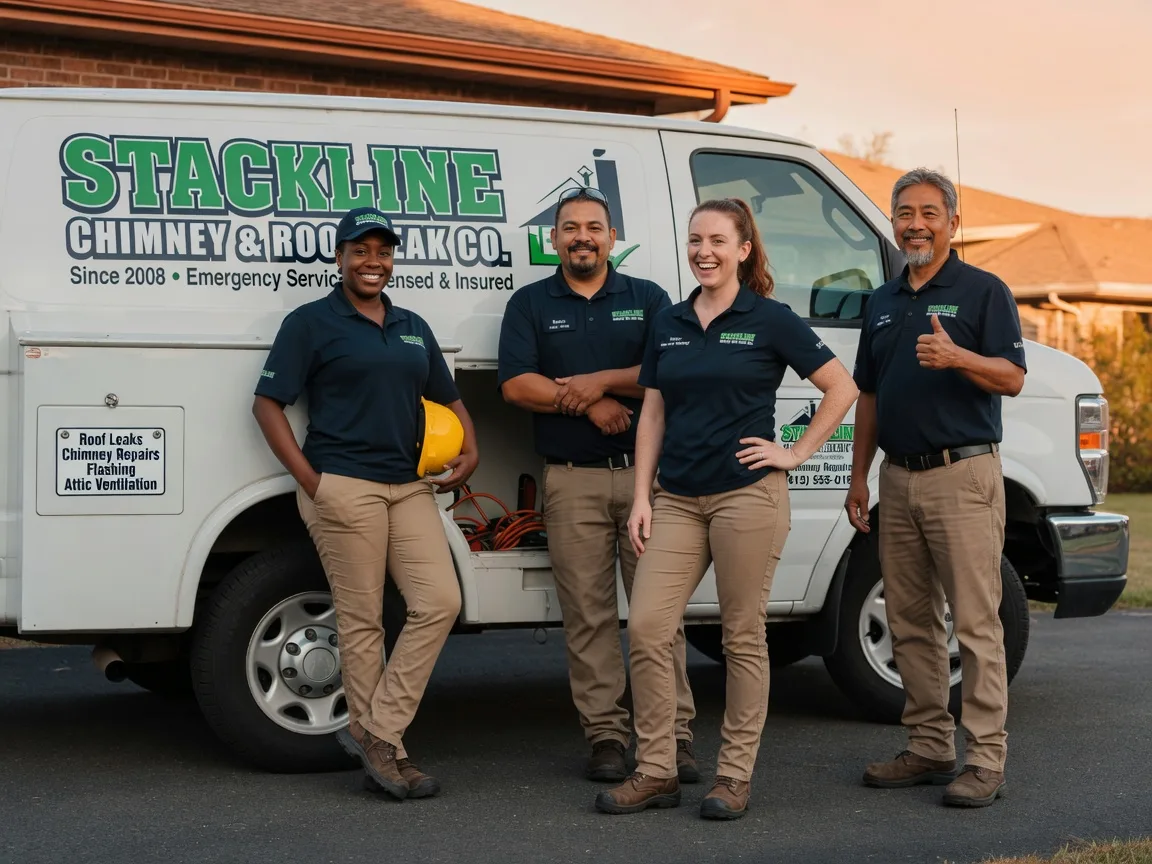 Chimney flashing repair company in Denver, NC